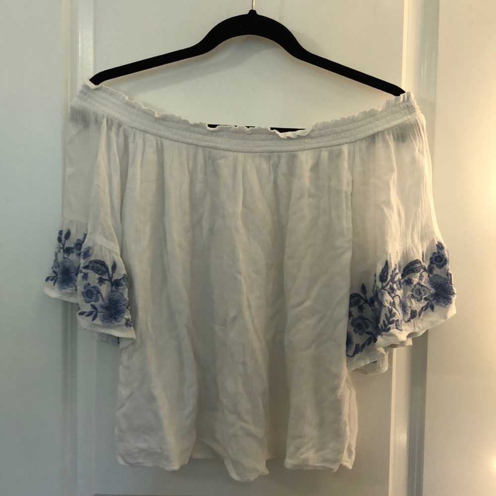 Hollister off the shoulder top